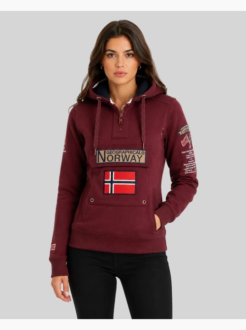 Sudadera con capucha gymclass – geographical norway - Kiabi Sudadera con capucha gymclass – geographical norway - Kiabi