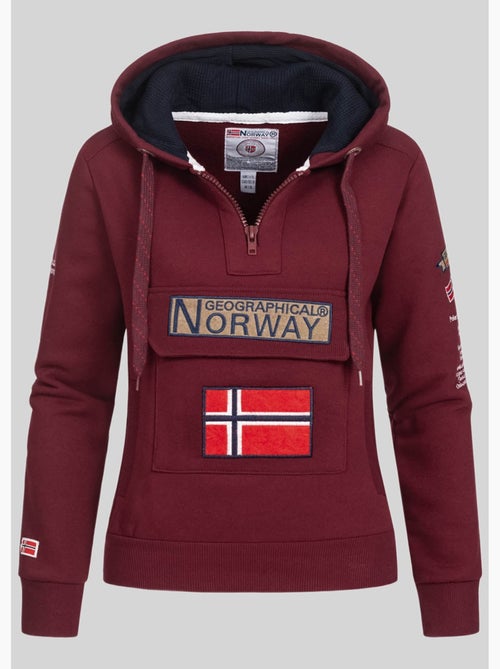 Sudadera con capucha gymclass – geographical norway - Kiabi Sudadera con capucha gymclass – geographical norway - Kiabi