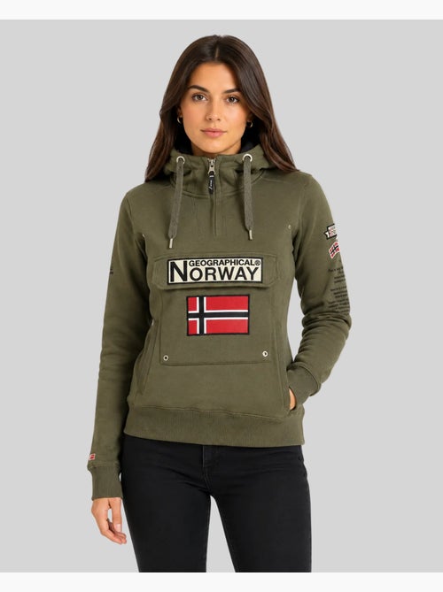 Sudadera con capucha gymclass – geographical norway - Kiabi Sudadera con capucha gymclass – geographical norway - Kiabi