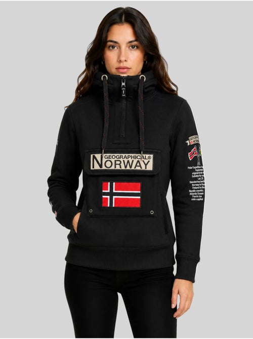 Sudadera con capucha gymclass – geographical norway - Kiabi Sudadera con capucha gymclass – geographical norway - Kiabi
