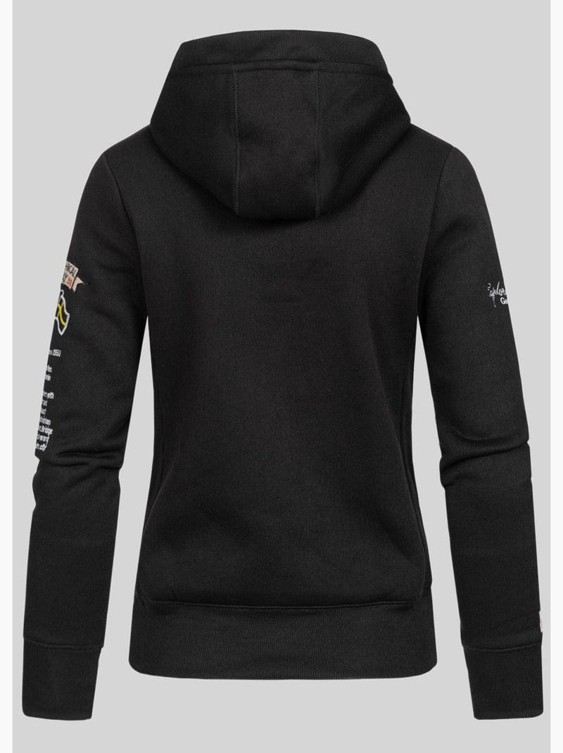 Sudadera con capucha gymclass – geographical norway Negro - Kiabi