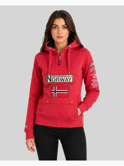 Sudadera con capucha gymclass – geographical norway - Kiabi Sudadera con capucha gymclass – geographical norway - Kiabi