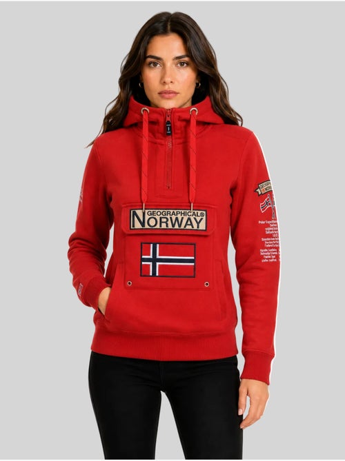 Sudadera con capucha gymclass – geographical norway - Kiabi
