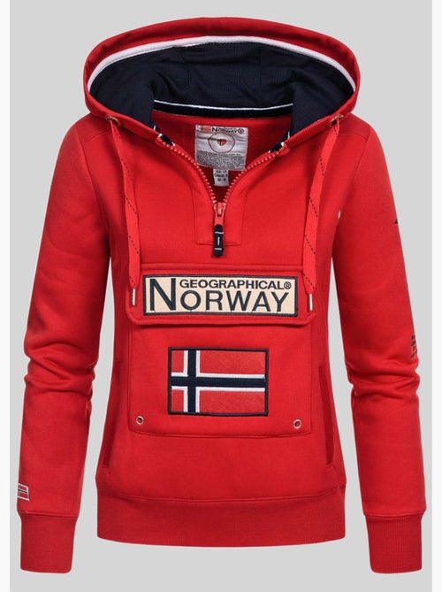 Sudadera con capucha gymclass – geographical norway - Kiabi
