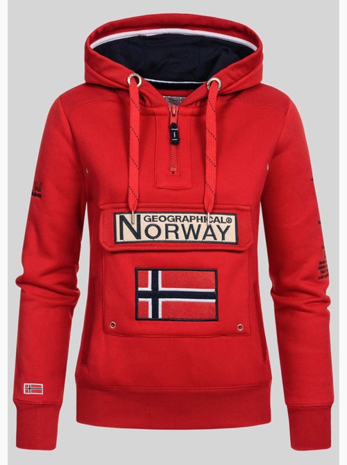 Sudadera con capucha gymclass – geographical norway - Kiabi