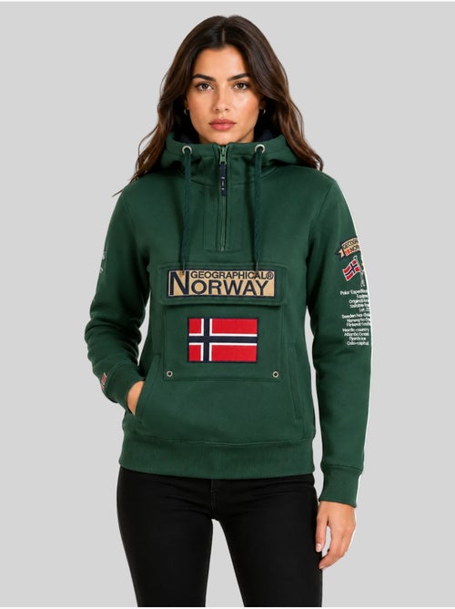 Sudadera con capucha gymclass – geographical norway - Kiabi