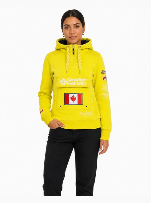 Sudadera con capucha gyrelle – canadian peak - Kiabi Sudadera con capucha gyrelle – canadian peak - Kiabi