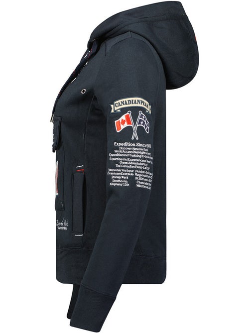 Sudadera con capucha gyrelle – canadian peak - Kiabi Sudadera con capucha gyrelle – canadian peak - Kiabi