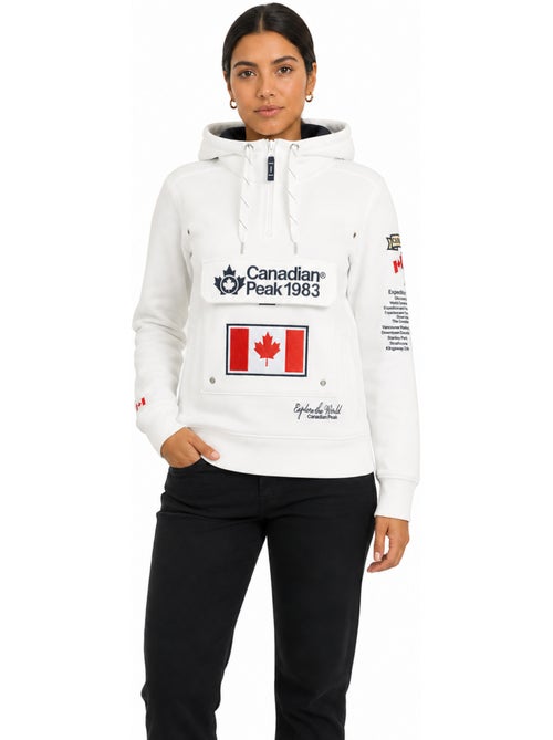 Sudadera con capucha gyrelle – canadian peak - Kiabi Sudadera con capucha gyrelle – canadian peak - Kiabi