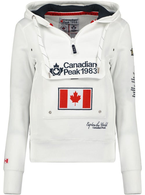 Sudadera con capucha gyrelle – canadian peak - Kiabi Sudadera con capucha gyrelle – canadian peak - Kiabi