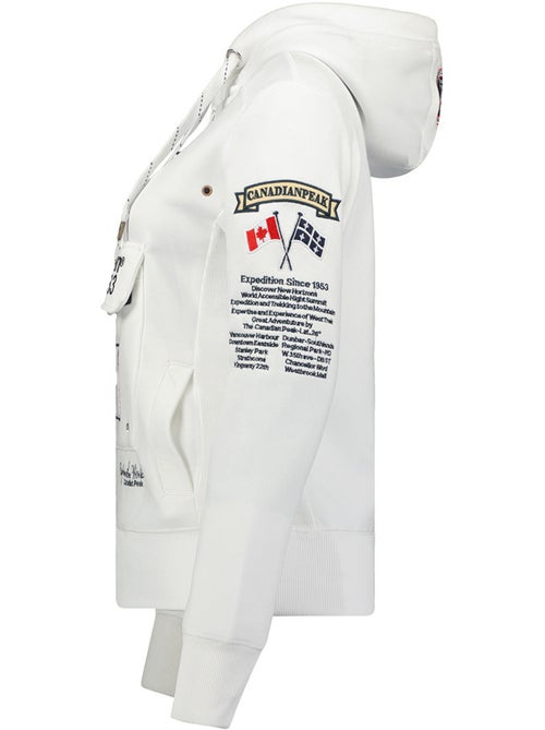 Sudadera con capucha gyrelle – canadian peak - Kiabi Sudadera con capucha gyrelle – canadian peak - Kiabi