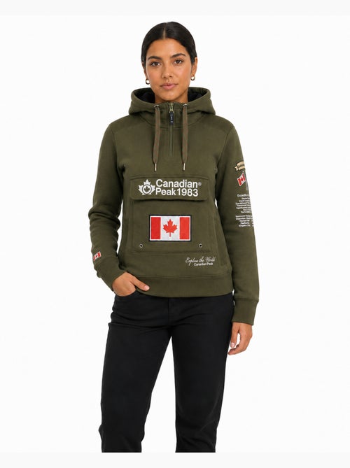 Sudadera con capucha gyrelle – canadian peak - Kiabi Sudadera con capucha gyrelle – canadian peak - Kiabi