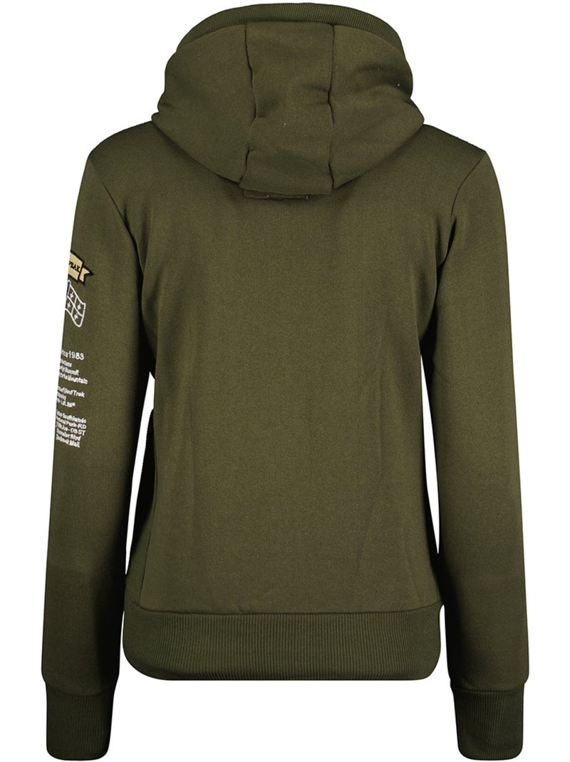 Sudadera con capucha gyrelle – canadian peak Caqui - Kiabi