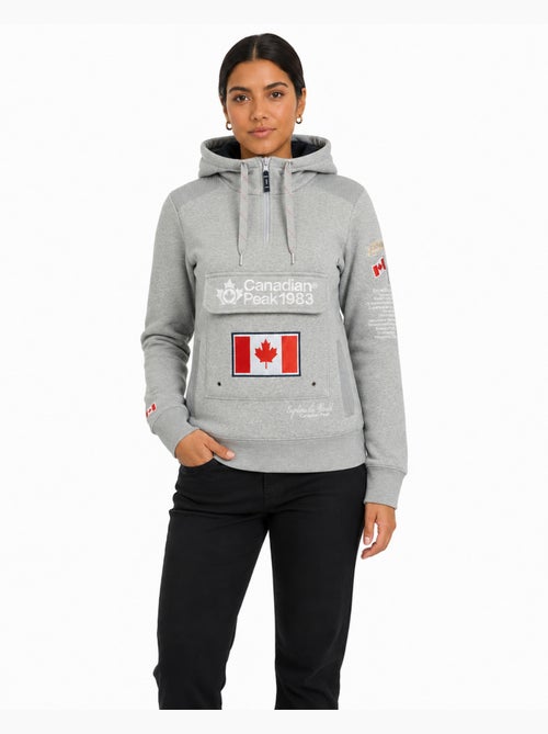 Sudadera con capucha gyrelle – canadian peak - Kiabi Sudadera con capucha gyrelle – canadian peak - Kiabi