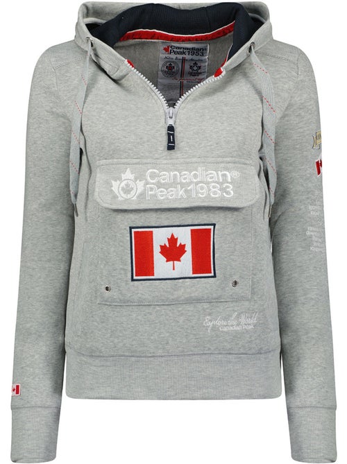 Sudadera con capucha gyrelle – canadian peak - Kiabi Sudadera con capucha gyrelle – canadian peak - Kiabi
