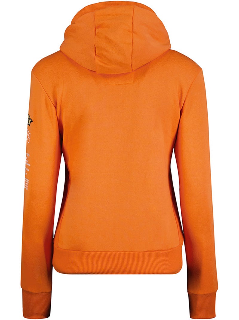 Sudadera con capucha gyrelle – canadian peak Naranja fluo - Kiabi