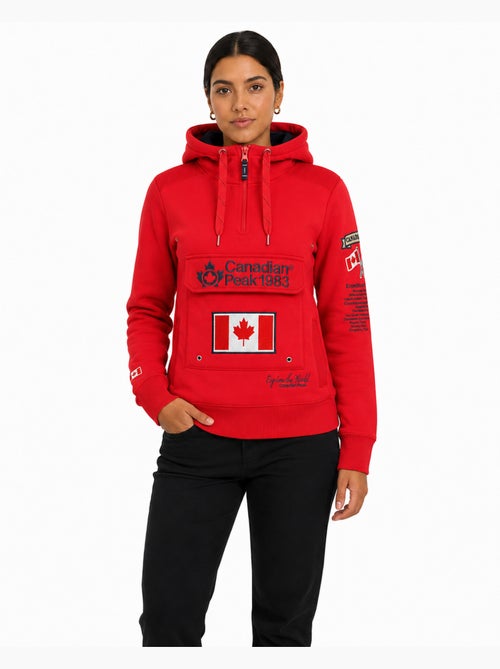 Sudadera con capucha gyrelle – canadian peak - Kiabi Sudadera con capucha gyrelle – canadian peak - Kiabi