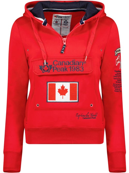 Sudadera con capucha gyrelle – canadian peak - Kiabi Sudadera con capucha gyrelle – canadian peak - Kiabi