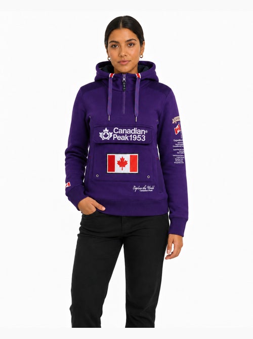 Sudadera con capucha gyrelle – canadian peak - Kiabi Sudadera con capucha gyrelle – canadian peak - Kiabi