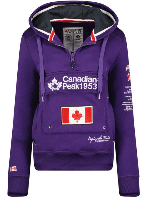Sudadera con capucha gyrelle – canadian peak - Kiabi Sudadera con capucha gyrelle – canadian peak - Kiabi
