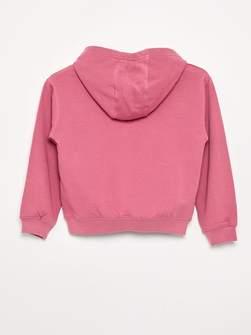 Sudadera con capucha 'Hello Kitty' de forro polar Rosa - Kiabi