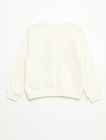 Sudadera con capucha 'Hello Kitty & Kuromi' cuello redondo