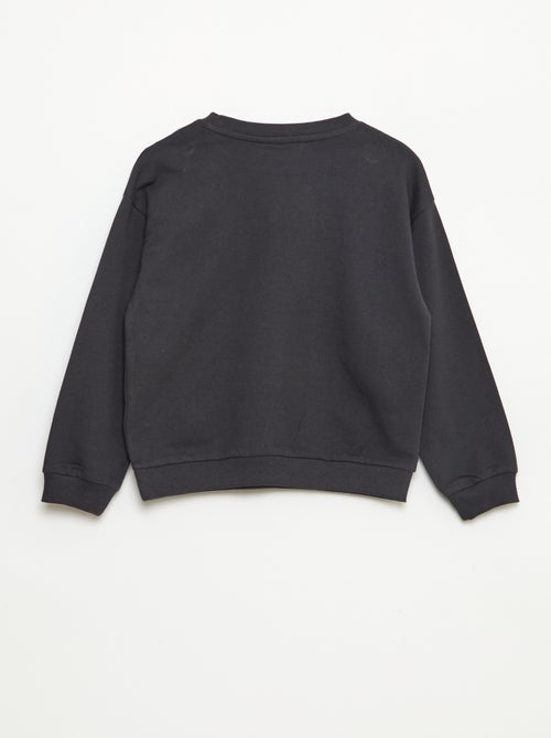 Sudadera con capucha 'Hello Kitty & Kuromi' cuello redondo - Kiabi