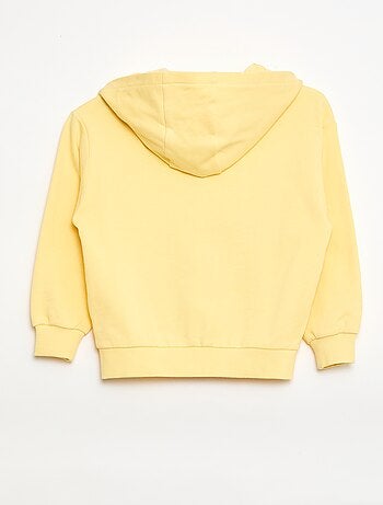 Sudadera con capucha holgada bordada