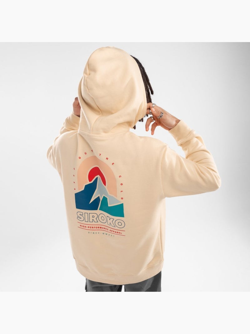 Sudadera con capucha hombre lifestyle hombre bliss Beige - Kiabi