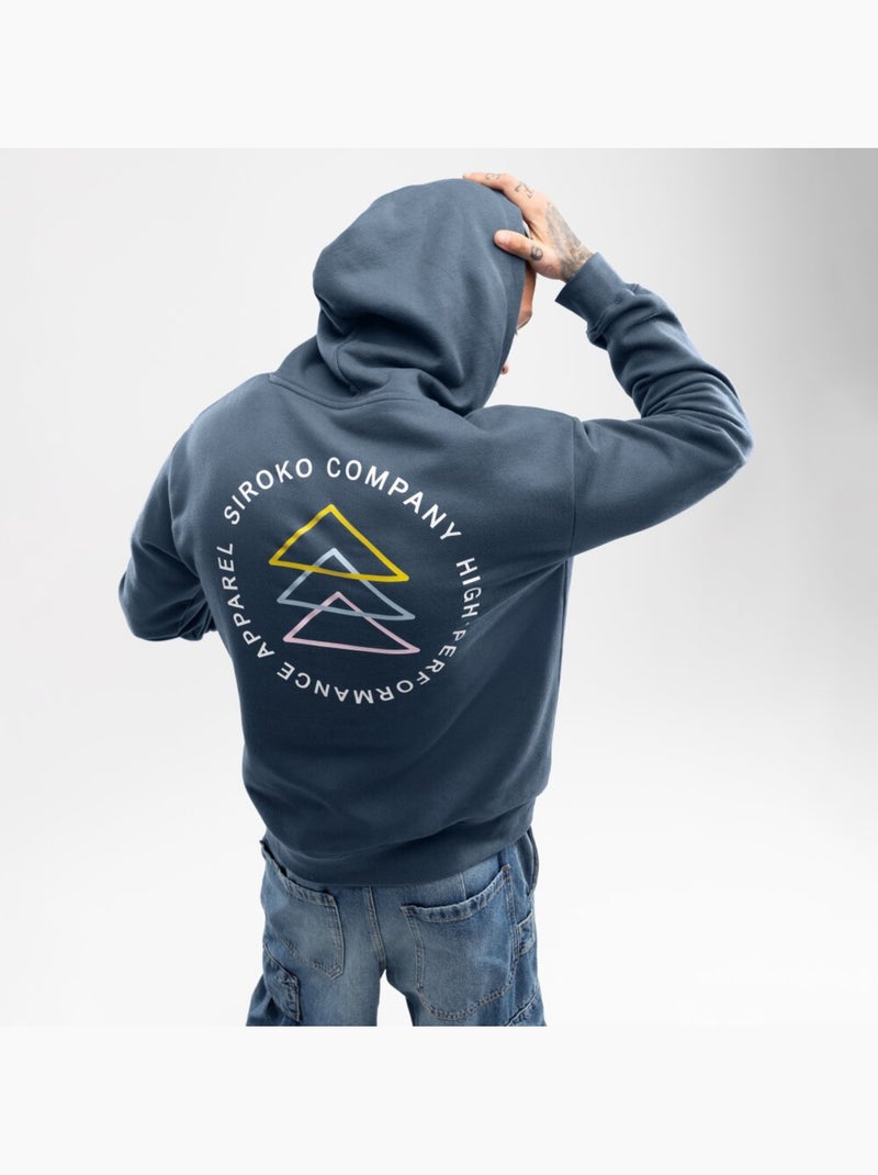 Sudadera con capucha hombre lifestyle hombre gradual Azul - Kiabi