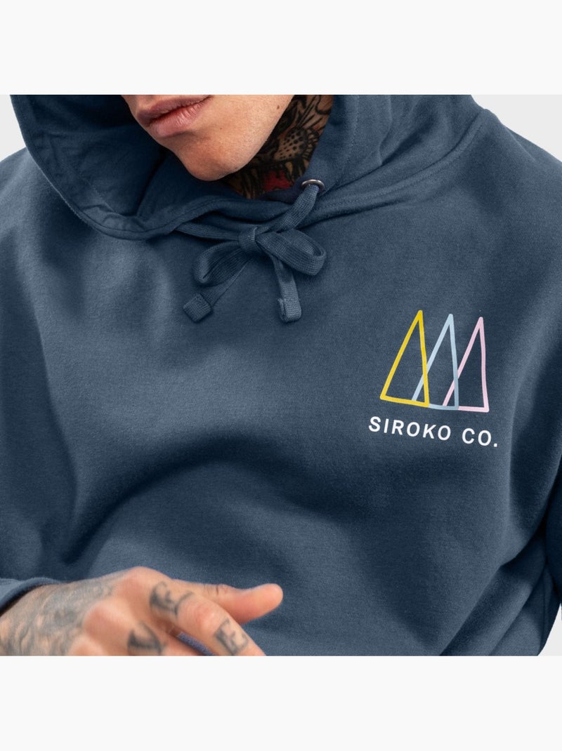 Sudadera con capucha hombre lifestyle hombre gradual Azul - Kiabi
