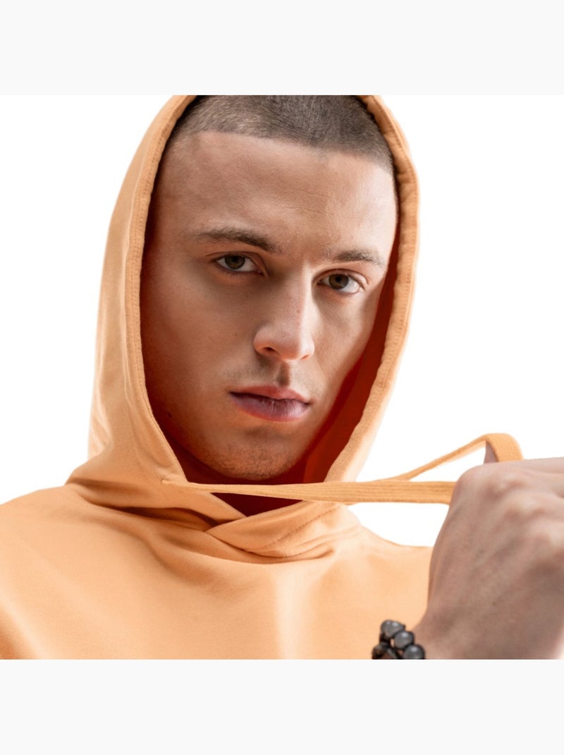Sudadera con capucha hombre lifestyle hombre ocaso Albaricoque - Kiabi
