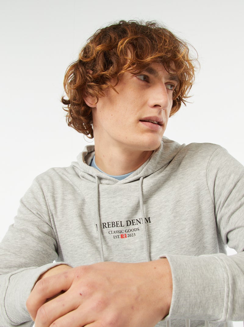 Sudadera con capucha 'JJ Rebel' GRIS - Kiabi