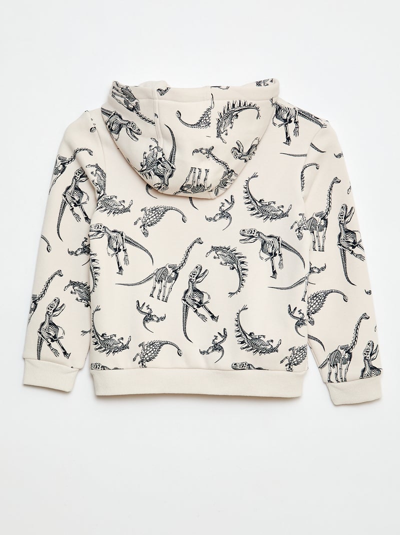 Sudadera con capucha 'Jurassic World' con estampado Blanco - Kiabi
