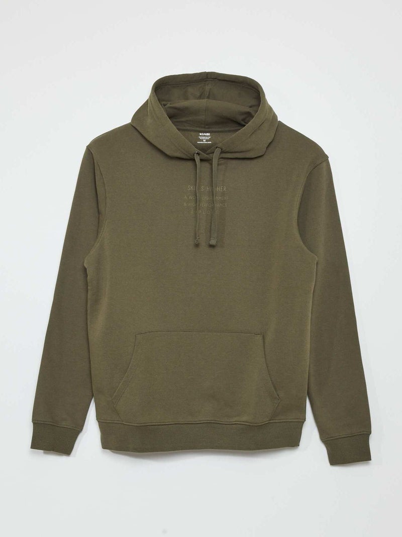 Sudadera con capucha KAKI - Kiabi