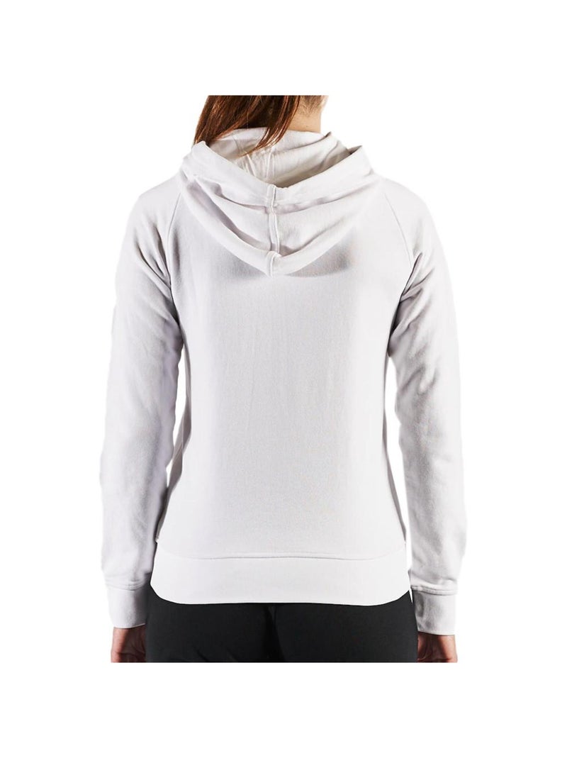 Sudadera con Capucha Kappa para Mujer Blanco - Kiabi