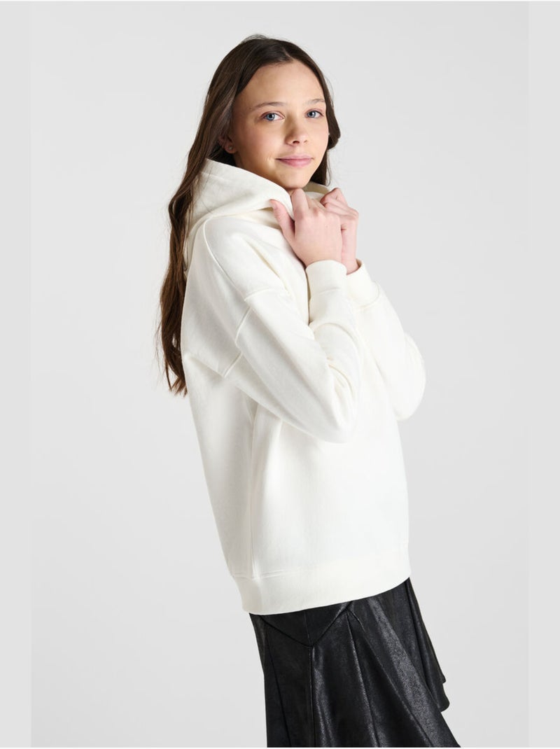 Sudadera con capucha KEIRAGI Blanco - Kiabi
