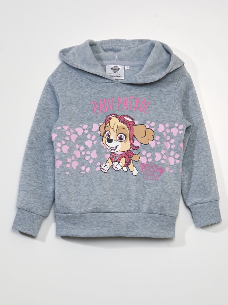 Sudadera con capucha 'La Patrulla Canina' GRIS - Kiabi