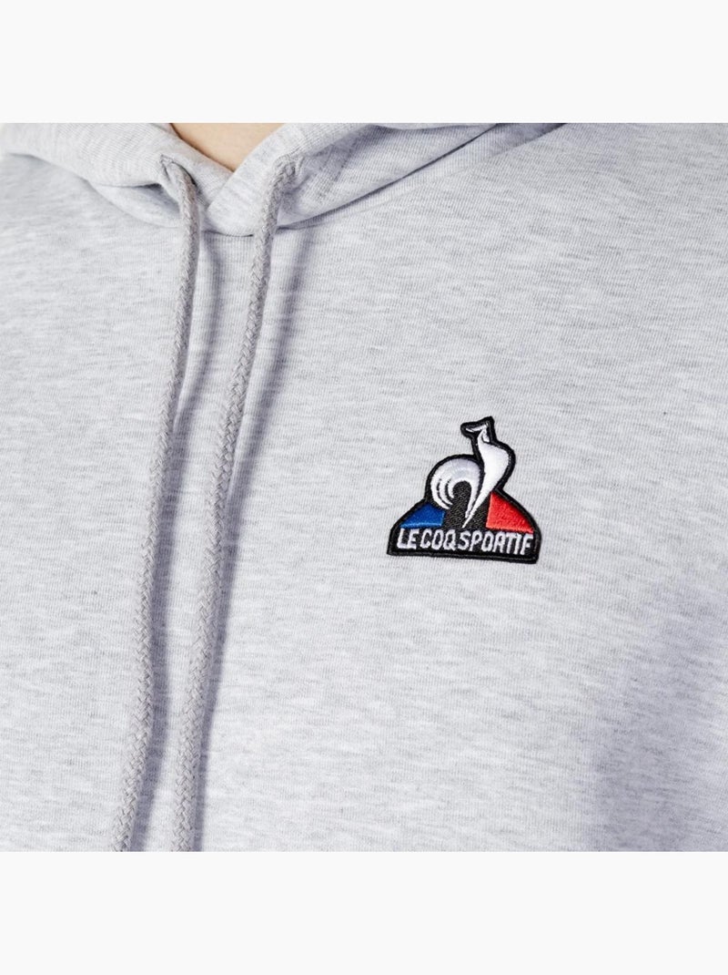 Sudadera con Capucha Le Coq Sportif para Hombre Gris plateado - Kiabi
