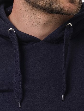 Sudadera con capucha lisa