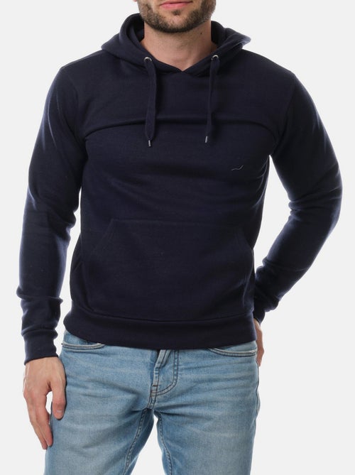 Sudadera con capucha lisa - Kiabi