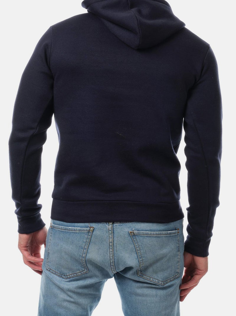 Sudadera con capucha lisa Azul marino - Kiabi