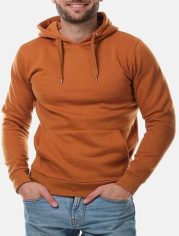 Sudadera con capucha lisa