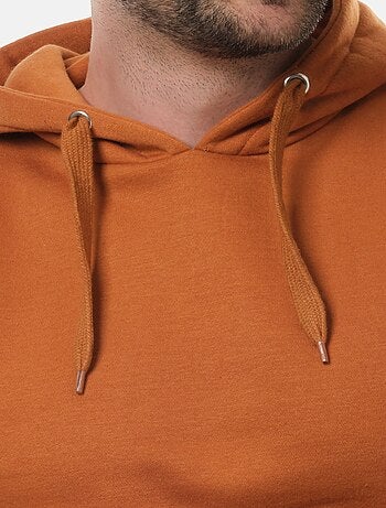 Sudadera con capucha lisa