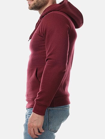 Sudadera con capucha lisa