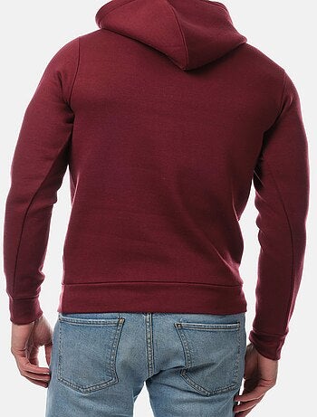 Sudadera con capucha lisa