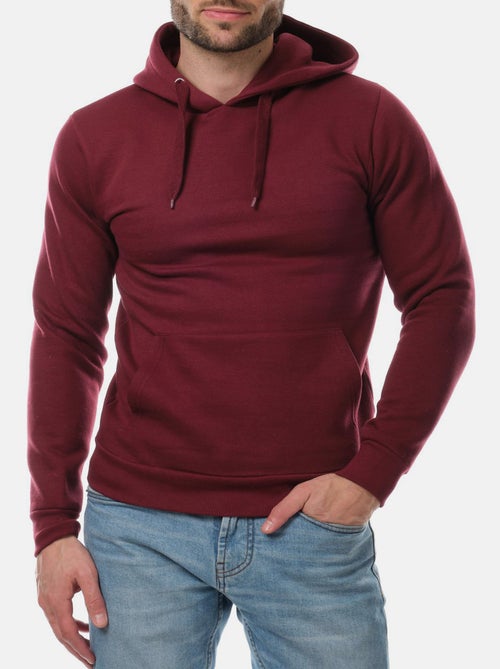 Sudadera con capucha lisa - Kiabi