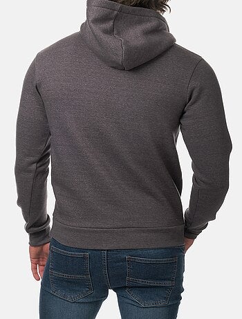 Sudadera con capucha lisa