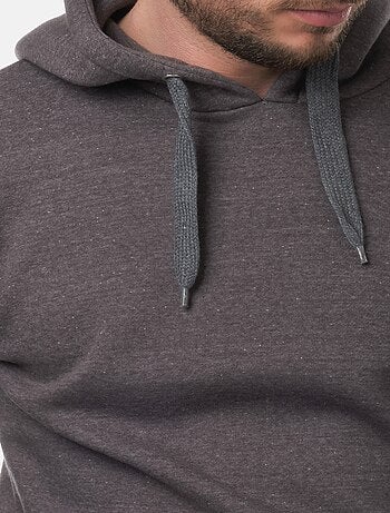 Sudadera con capucha lisa