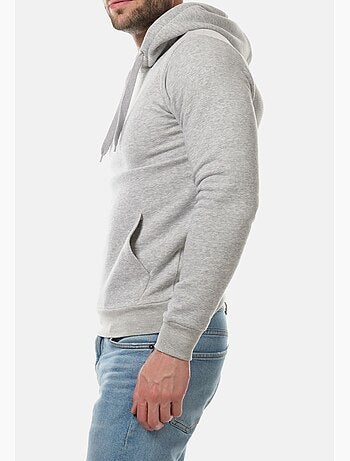 Sudadera con capucha lisa